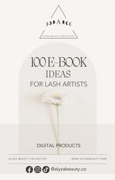 100 E-Book Ideas for Lash Artists